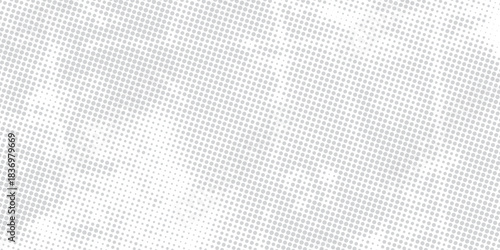 Dot white gray wave light technology texture background. Abstract big data digital concept.