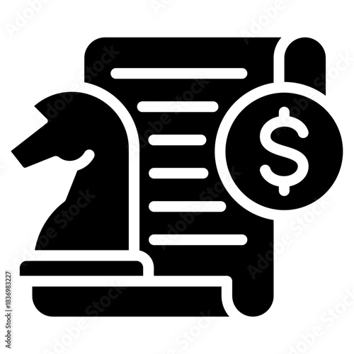 Financial Strategy Icon