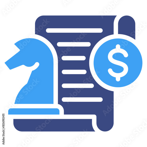 Financial Strategy Icon