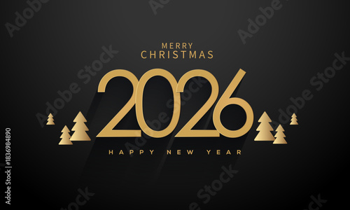 Happy New year 2026 Greeting Card