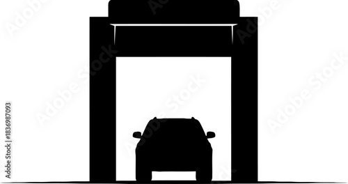 futures threshold modern mobility embarks on a journey of boundless opportunity, isolated on transparent background