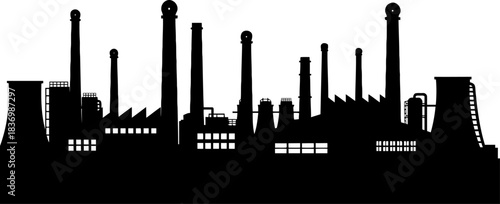 industrial pulse powering innovation, shaping the modern world, isolated on transparent background