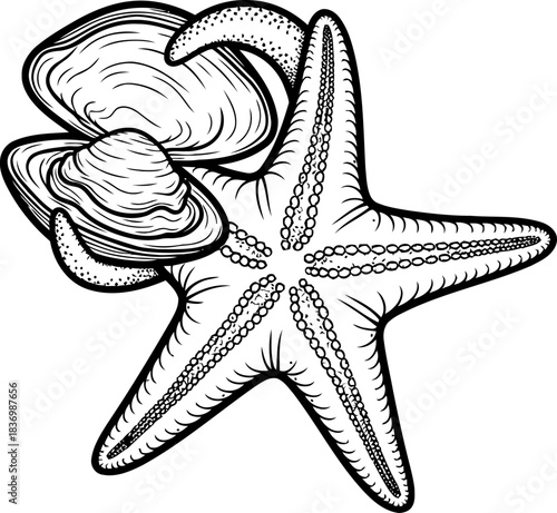 oceanic symphony a vintage dive into the seas enduring mystique, isolated on transparent background