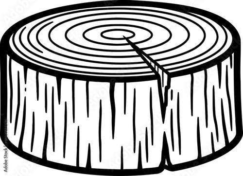 rooted legacy where every ring whispers an enduring story of growth, isolated on transparent background