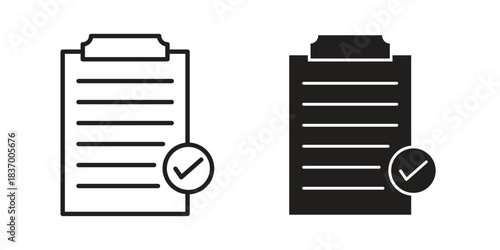 Compliance icons in black glyph and liner versions for design.