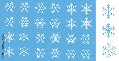 Beautiful snowflake background, perfect for adding a touch of winter magic to your projects. Evokes a sense of calm and festive cheer this holiday season.