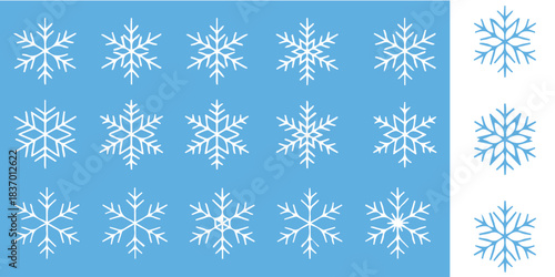 Beautiful snowflake background, perfect for adding a touch of winter magic to your projects. Evokes a sense of calm and festive cheer this holiday season.