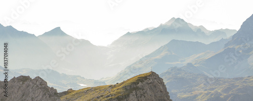 panorama of the mountains