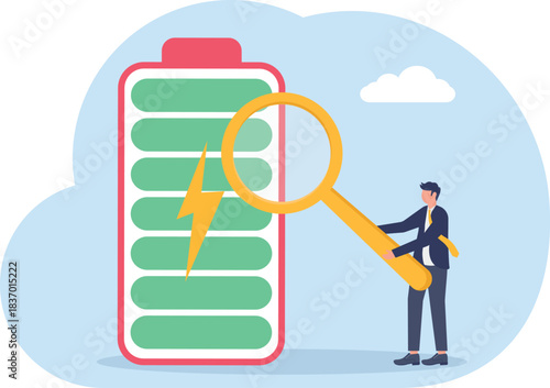 illustrating the maintenance of resources used in business, like human and financial resources
