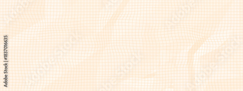 Background illustration of light beige, crumpled graph paper, featuring a warped grid and a stylized, geometric folded texture