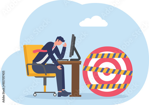 illustration of sanctions on business targets that violate regulations

