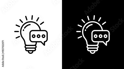 Suggestion  White Icon Set Design