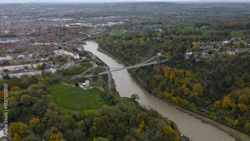 Clifton Suspension Bridge Iconic UK Landmark View