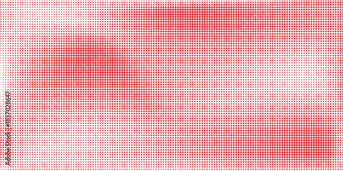 abstract simple big to small red dot pattern can be used background vector modern