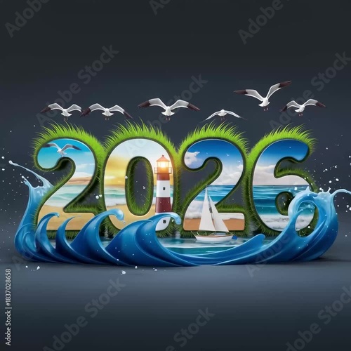 Happy new year 2026 celebration 