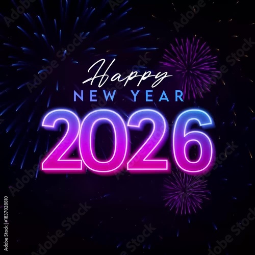 Happy new year 2026 celebration 