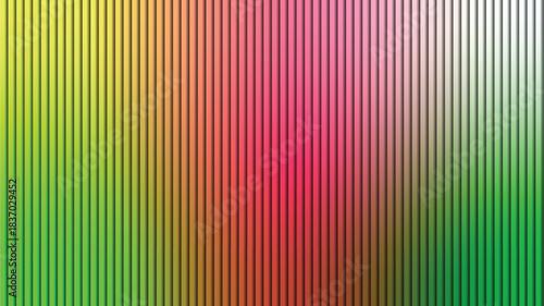 Vibrant abstract banner design with smooth color transitions and bold geometric shapes for advertising and promotions