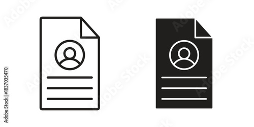 Enrollment icons symbol, logo illustration. Vector graphics set