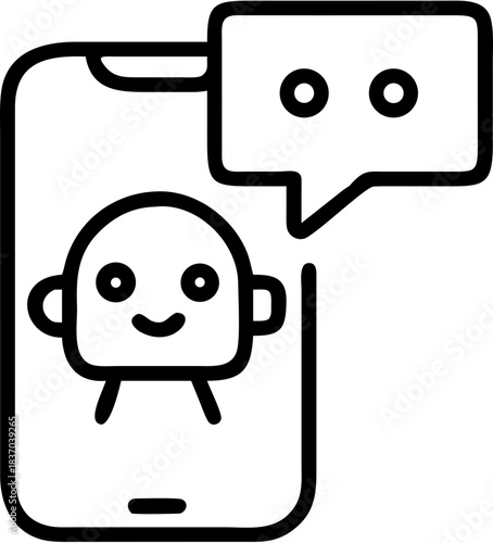 chatbot ai svg ion