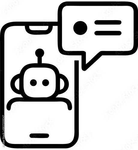 chatbot ai svg ion