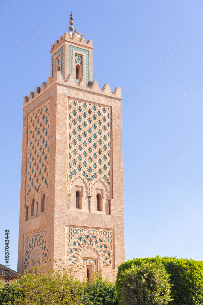 Fototapeta premium Mosquée Ben Salah, Médina de Marrakech, Maroc