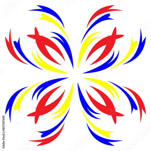 Bright Colors Light Up Night Sky