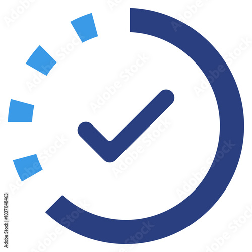 Checkmark Circle  Icon Element For Design