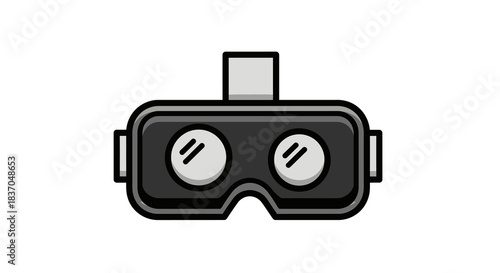 Vector icon illustration of a retro TV set, vintage radio, and camera design for travel business luggage symbol