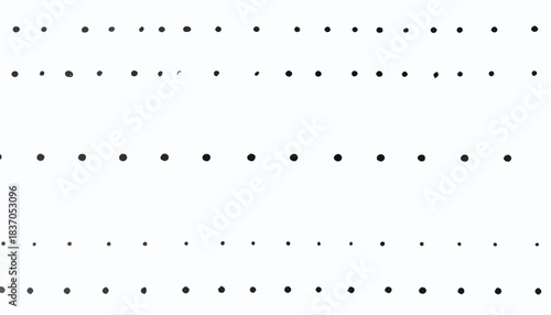 Dot matrix pattern, sparse, slightly irregular, on white