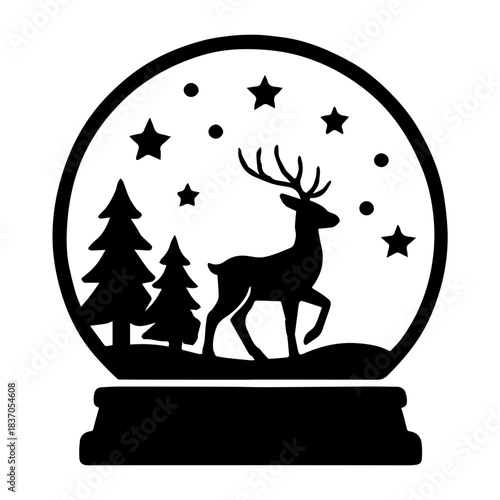 deer silhouette vector