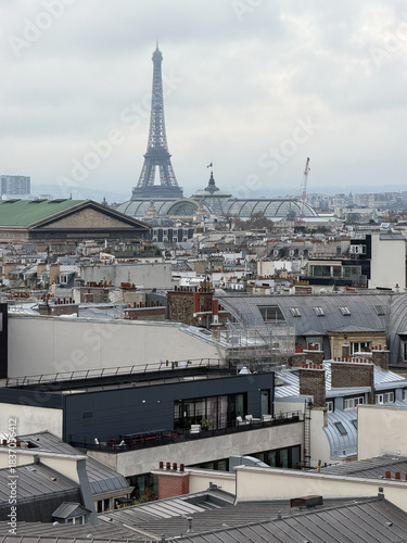 arquitetura paris frança vista cidade  eiffel