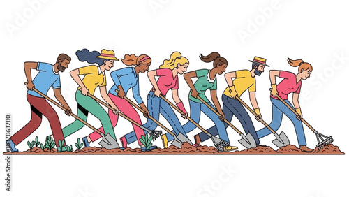 High-Energy Diverse Team Building a Foundation for Growth in a Coordinated Effort