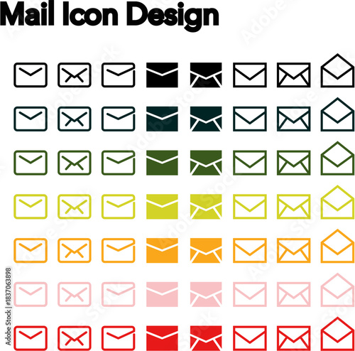 メールデザインアイコンセット