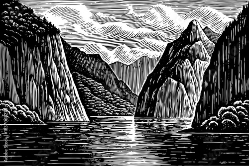 Milford Sound features dramatic cliffs, dark waters, and misty peaks, creating one of the most enchanting natural landscapes in the Southern Hemisphere