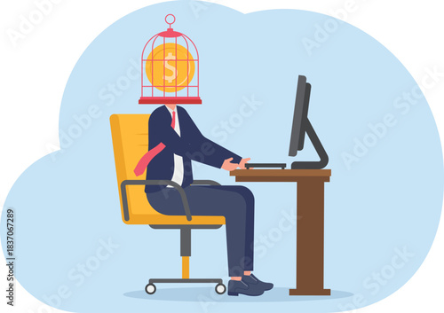 illustration of wrong investment strategies leading to the company's financial entrapment
