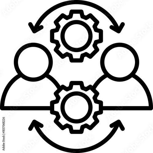 Interpersonal Skills line icon