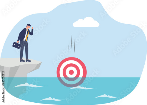 illustrating negligence in achieving business work targets
