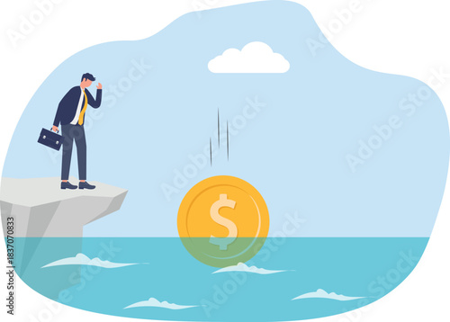  illustrating the effect of valuation drop after an all-time high
