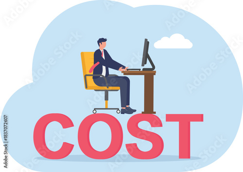 illustrating the hiring of employees to oversee the company's finances, especially regarding costs.
