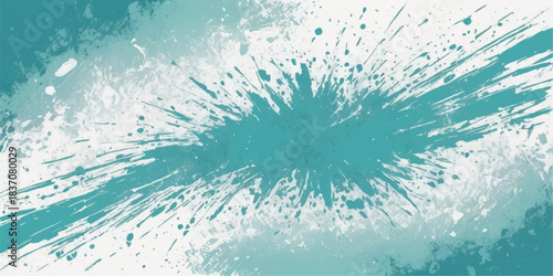 Fresh, clean blue water splash pattern backdrop with wet, cold sea liquid texture