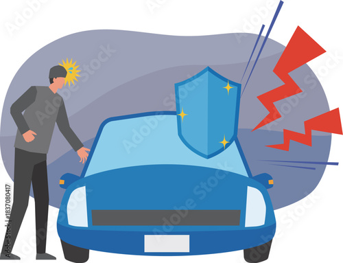 自動車の盗難防止アラーム