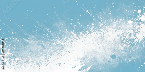 Blue texture of a winter sea wave splash, capturing the cold, clean nature of the ocean drop, perfect for a fresh, wet backdrop