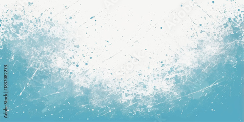 Blue liquid water splash pattern texture background