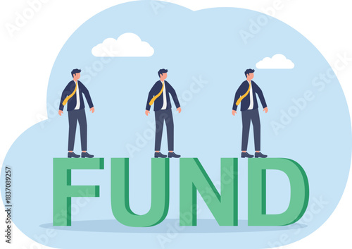 illustrations of business activities, eps 10