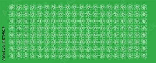 Arabic pattern background illustration