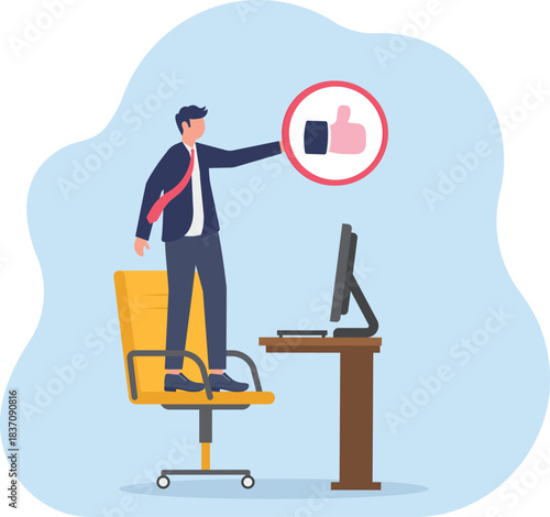 illustrations of business activities, eps 10