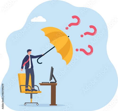 illustrations of business activities, eps 10