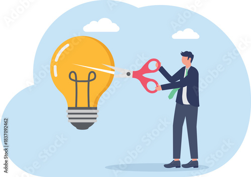 illustrations of business activities, eps 10