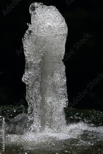 fountain in the water