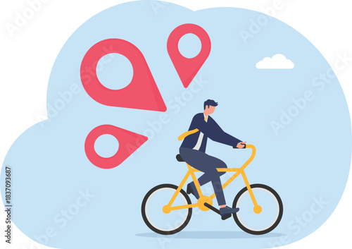 illustrations of business activities, eps 10